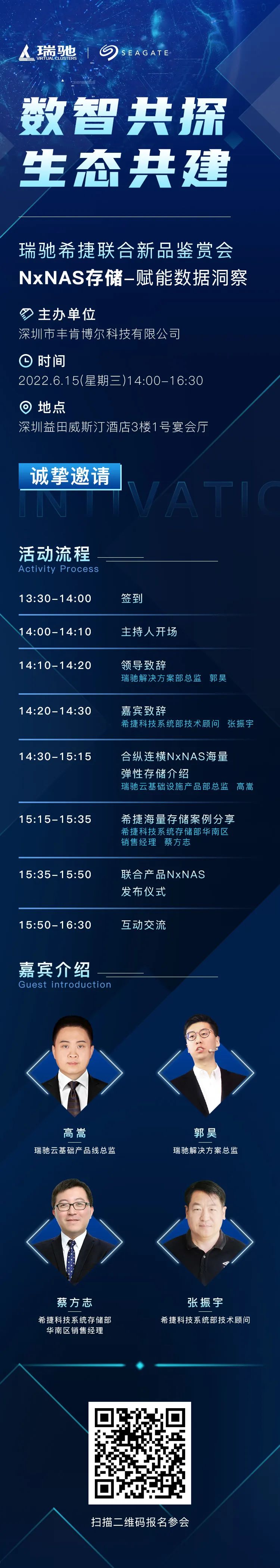 邀請函 | 瑞馳希捷聯合新品鑒賞會，誠邀您蒞臨